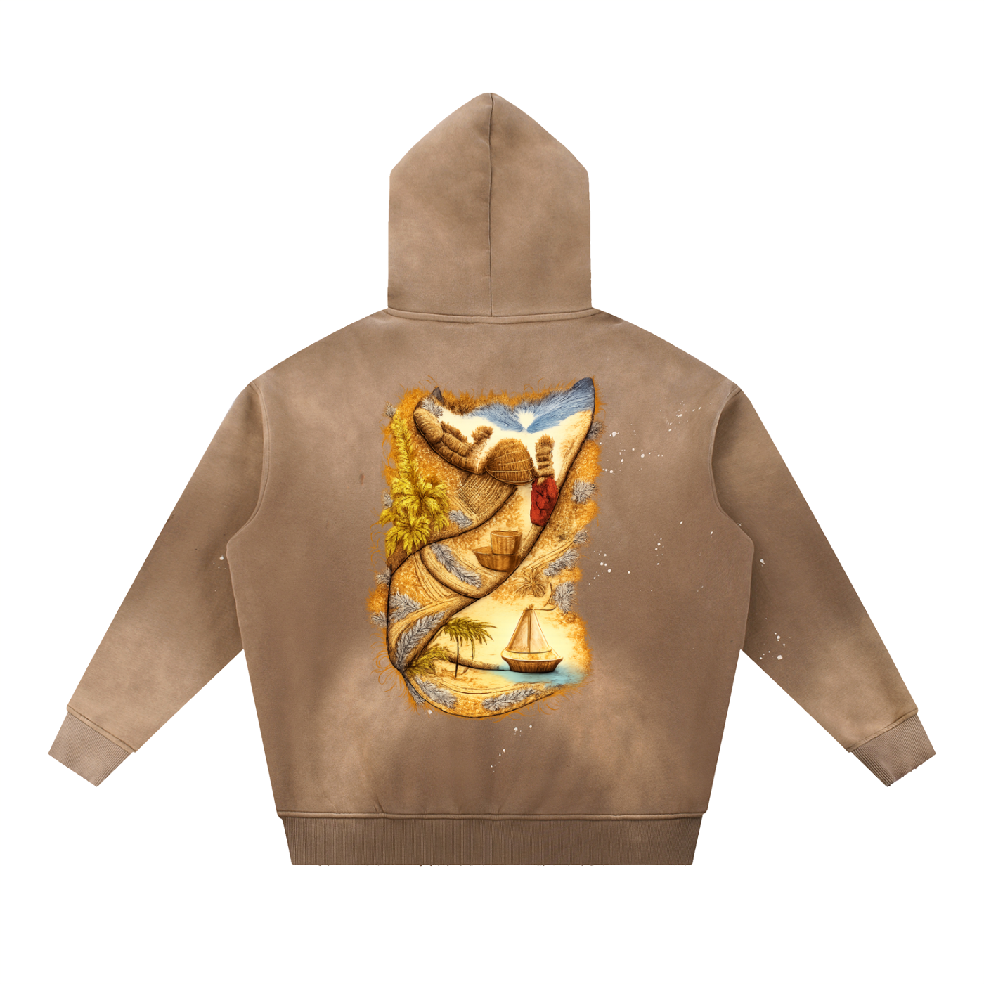 SomaliéClo Vintage Fleece Hoodie