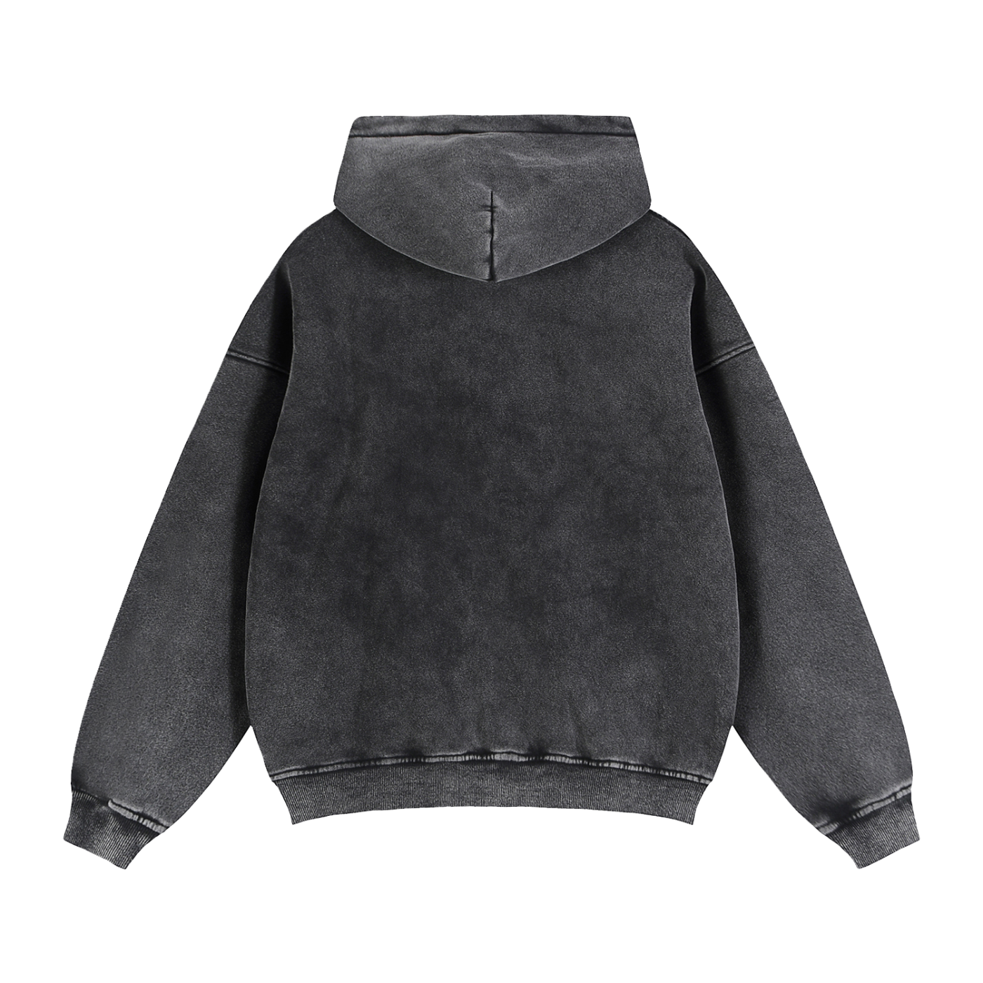 SomaliéClo Zip-Through Boxy Fleece Hoodie