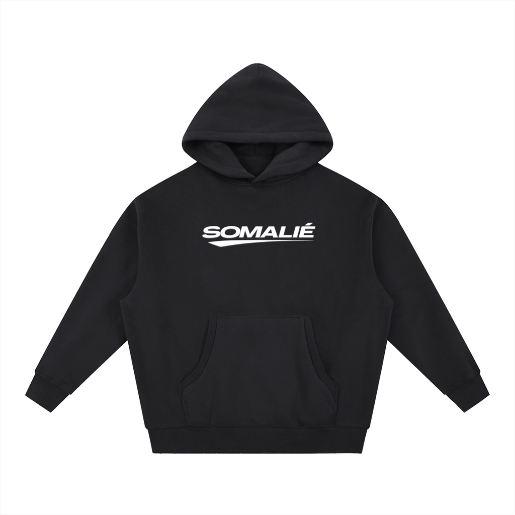 Essential Oversized Boxy Fit Fleece Hoodie