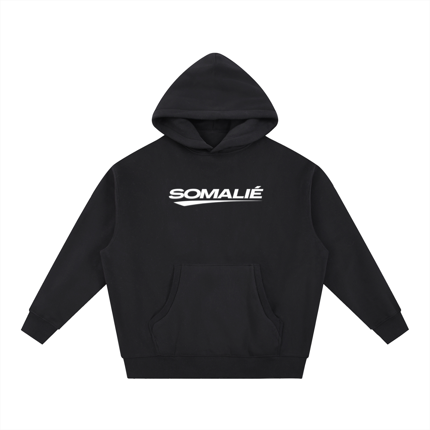 Essential Oversized Boxy Fit Fleece Hoodie