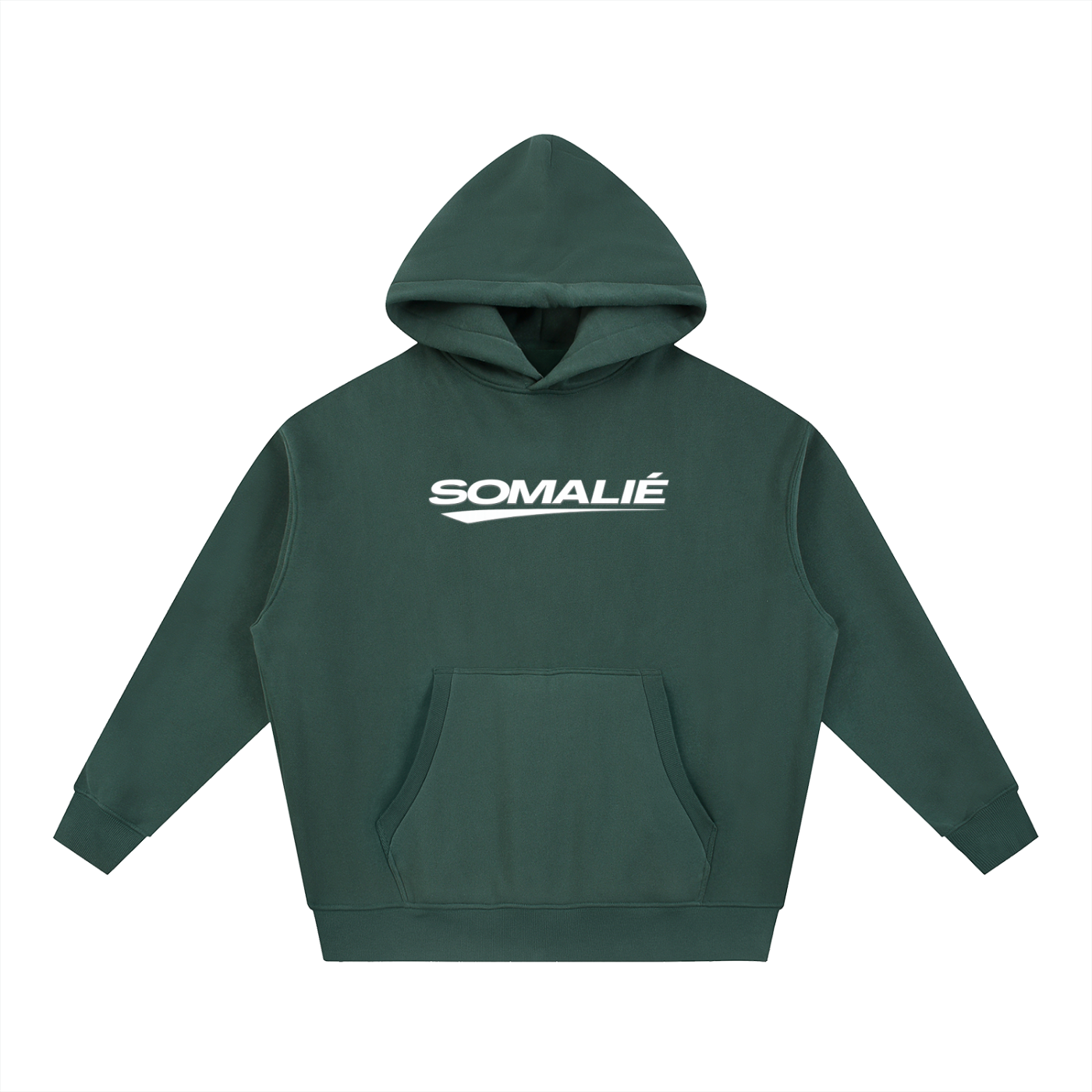 Essential Oversized Boxy Fit Fleece Hoodie