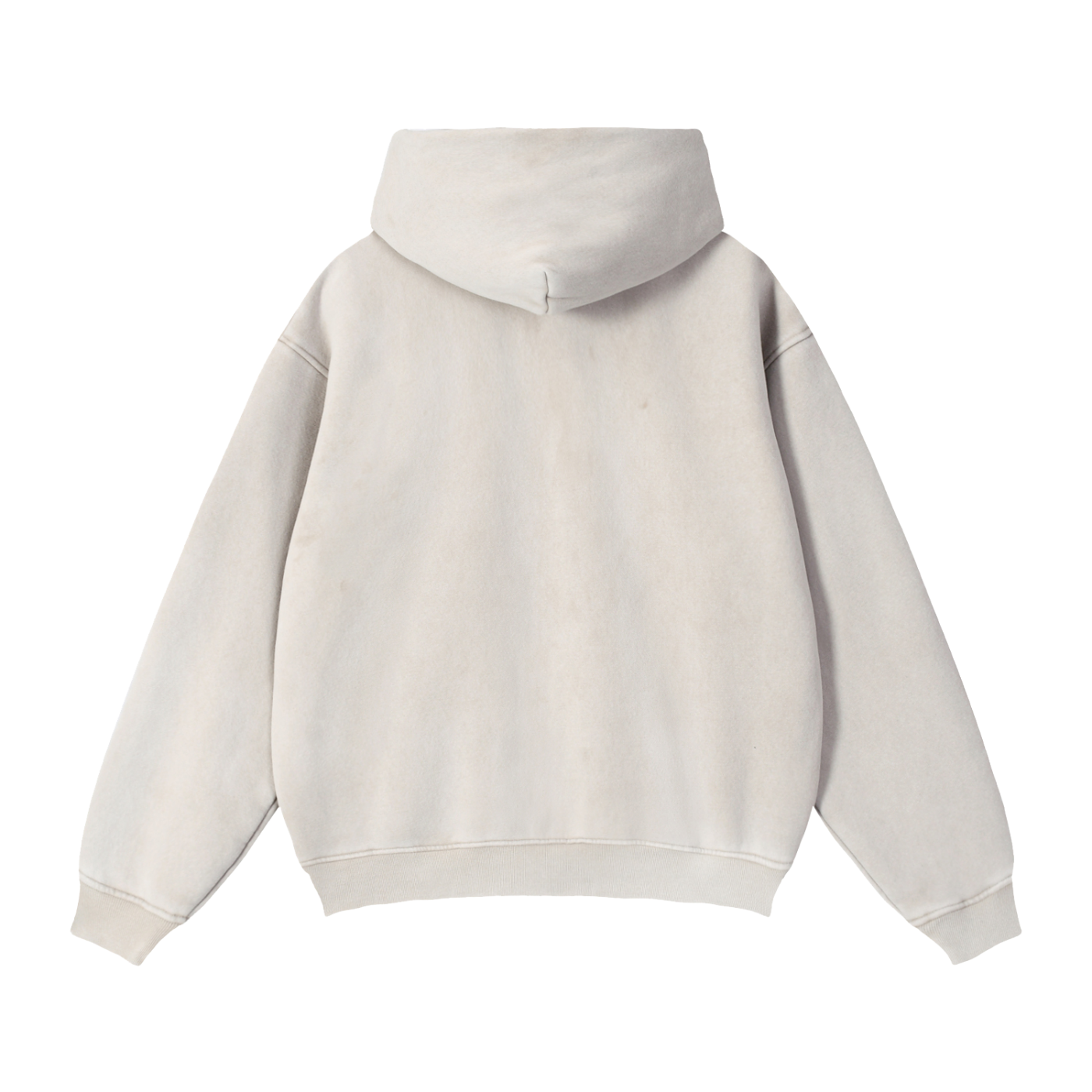 SomaliéClo Zip-Through Boxy Fleece Hoodie