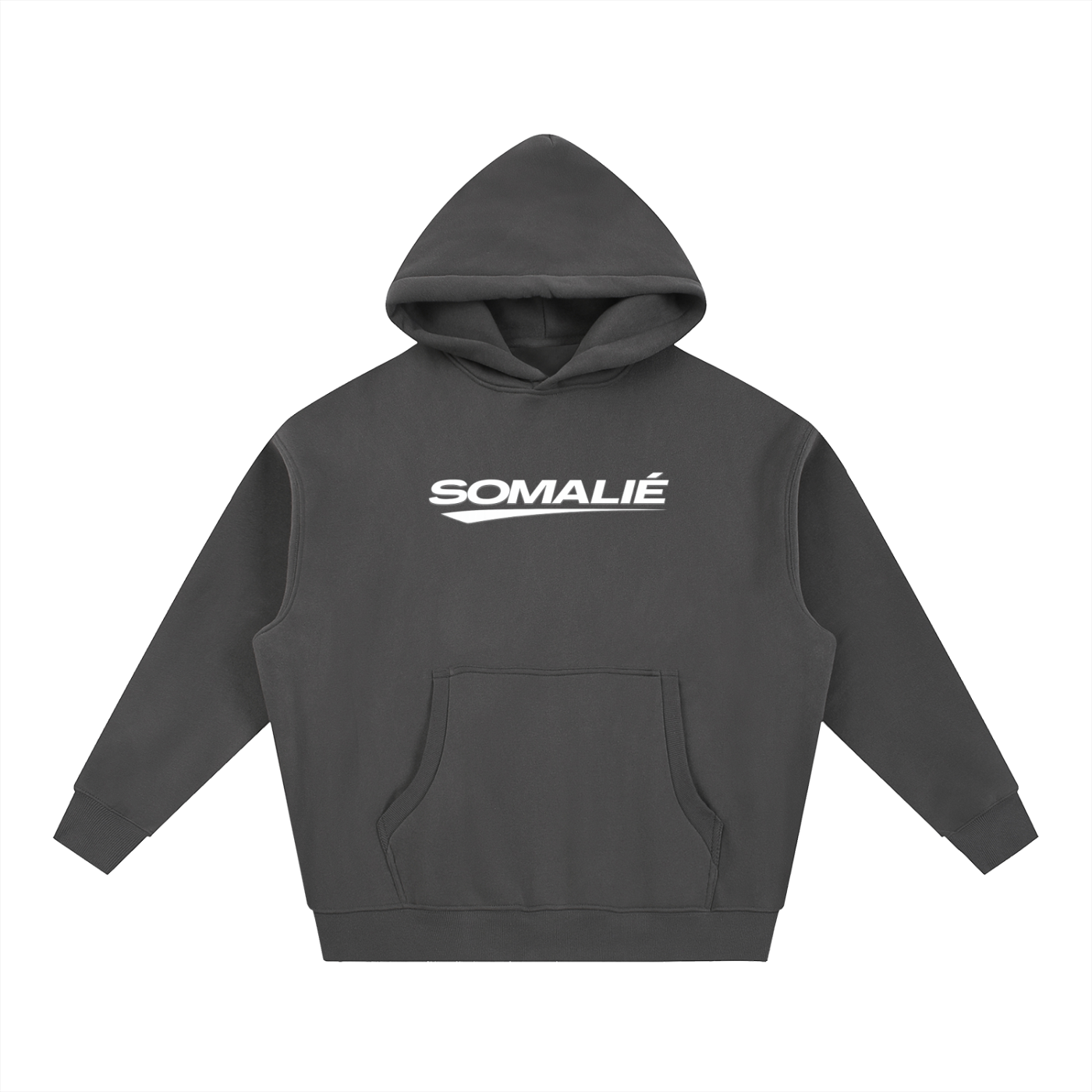 Essential Oversized Boxy Fit Fleece Hoodie